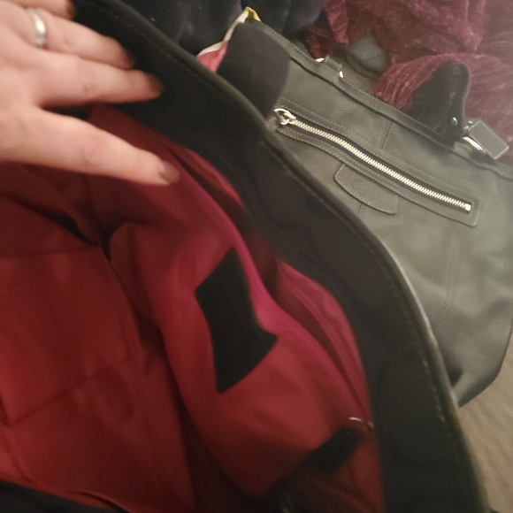 Coach Signature Fabric Purse - Picture 3 of 3